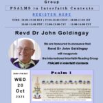 Psalm 1: Inaugural Session by Revd Dr John Goldingay