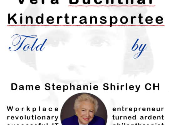 Oxford Interfaith Forum Vera Buchthal Story Flyer
