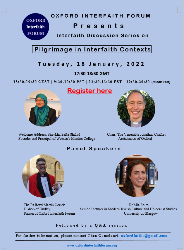 Interfaith Pilgrimage Discussion Panel