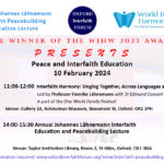 Peace and Interfaith Education – Annual Johannes Lähnemann Lecture 2024